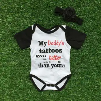 Baby Girls Boutique Clothing Infant Girl Clothes White My Daddy S