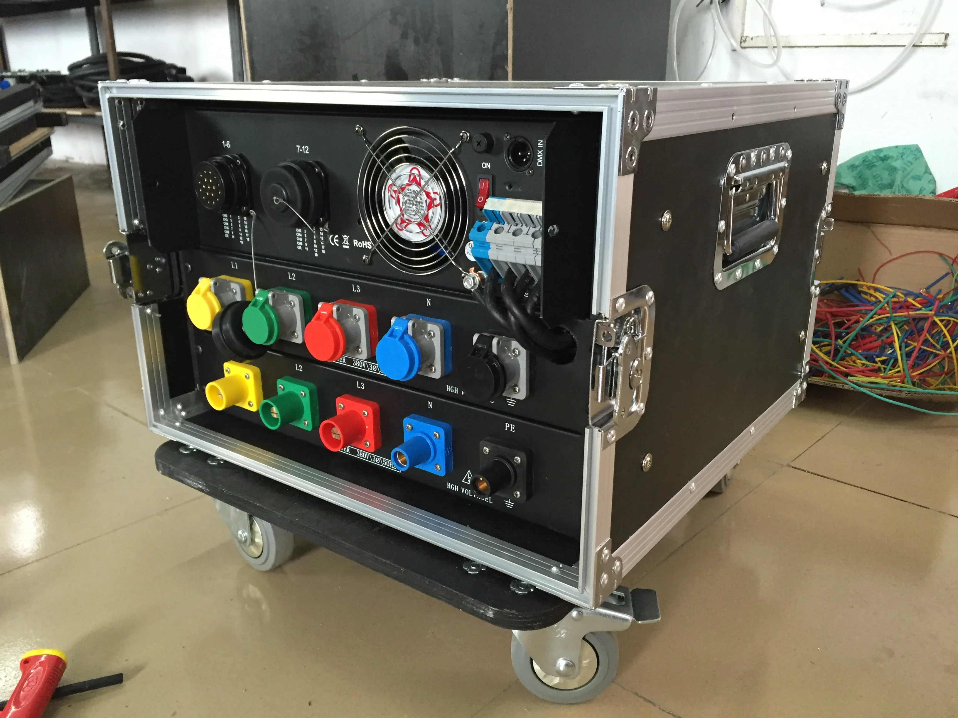 12channel Socapex Dimmer Pack Control Rack Box For Led Stage Lighting