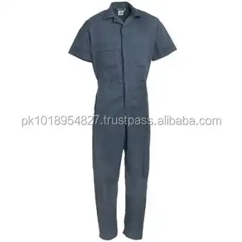 grey work jumpsuit