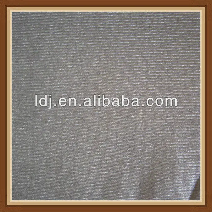 100 Silver Knitted Fabric Antibacterial Fabric Emf Shielding Fabric