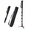 Quick Lock Pro Aluminum Alloy Camera DSLR Unipod Monopod Flip Lock with 3 Legs Base Tripod for canon nikon sony DSLR camera