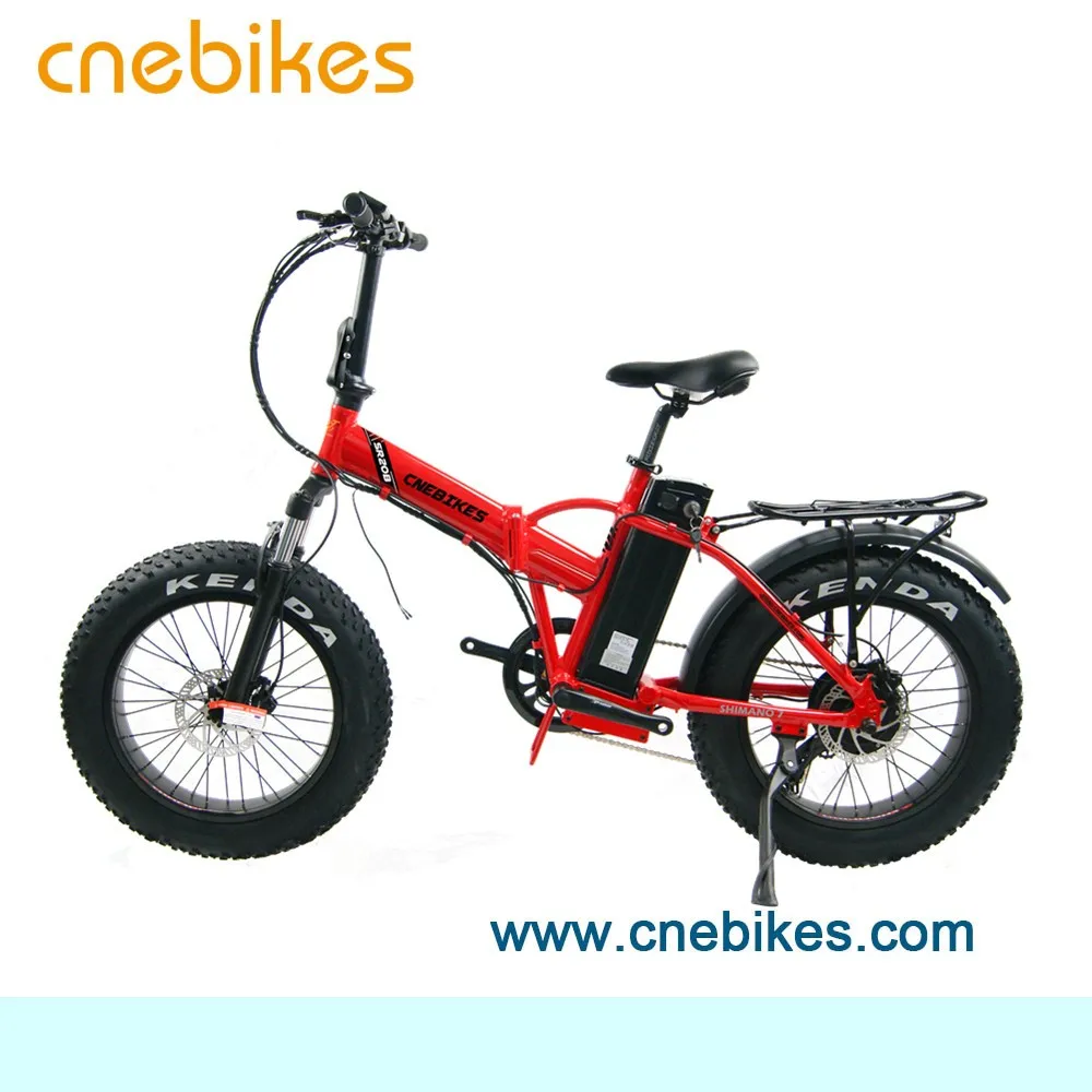 folding electric bike with fat tires