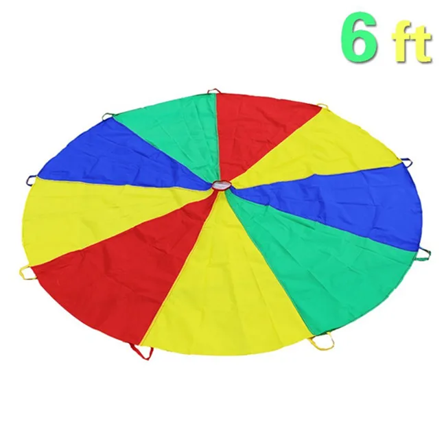 6 Foot Kid Play Parachute With Handles - Buy Play Tents,Kid Play ...