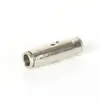 1/8 brass push fit coupling fitting with single hole for water and air transfer mist fog nozzle push in coupling fitting