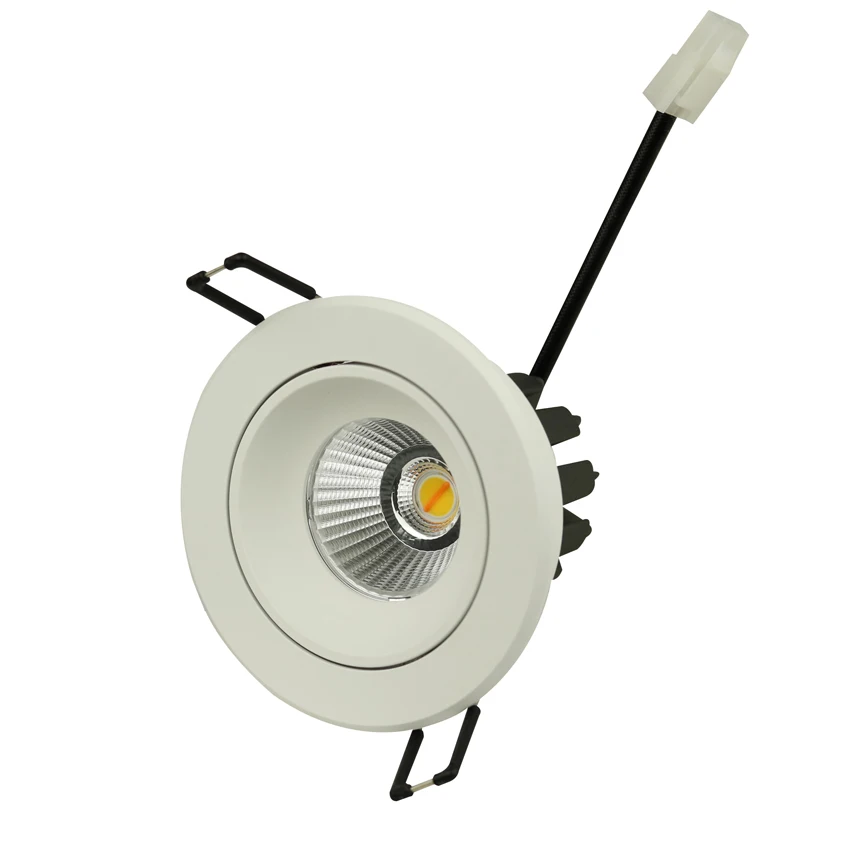 IP44 9W 10W 12W CCT Changeable Fire Rated LED cob Downlight