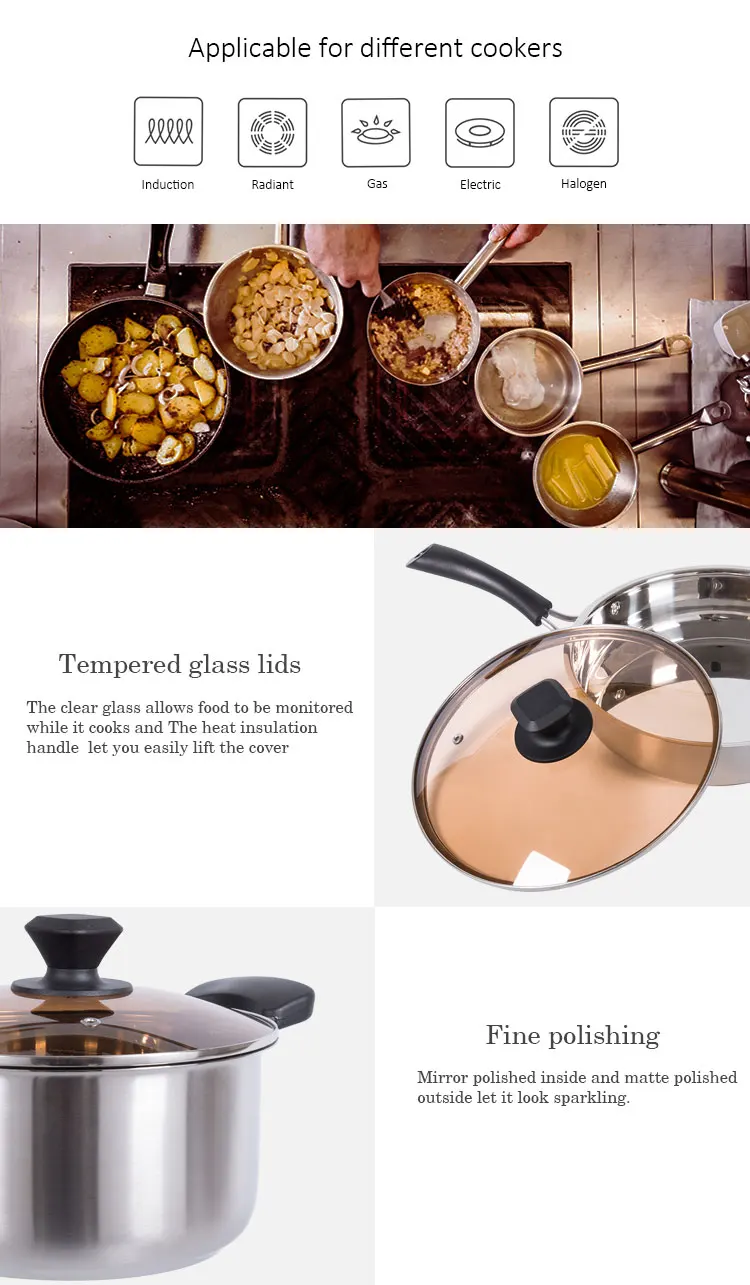 Korea Prestige Stainless Steel Cooking Pot Cookware Set For Sale Buy