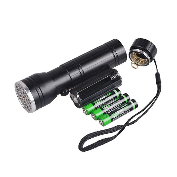 Portable Aluminum Multifunction Laser Pointer UV light Led Flashlight Torch