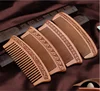China Best Selling health peach wooden massage comb bulk hair combs custom packaging logo brand label