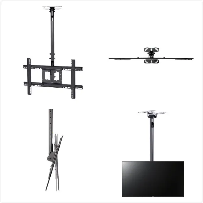 Tilt And Swivel Ceiling Mount Tv Bracket Fits 32 To 70 Inch Lcd Vesa