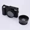 Face Detect FHD 1080P Compact Digital Camera Equipped with Wide-angle Lens