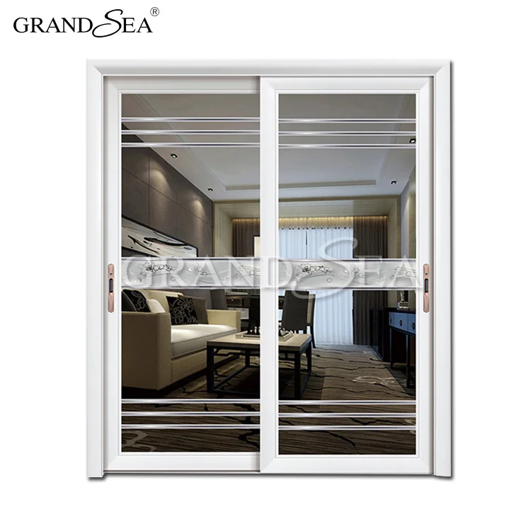 Pneumatic Closer Aluminum Frame Double Glass Sliding Shower Door In Malaysia Price Buy