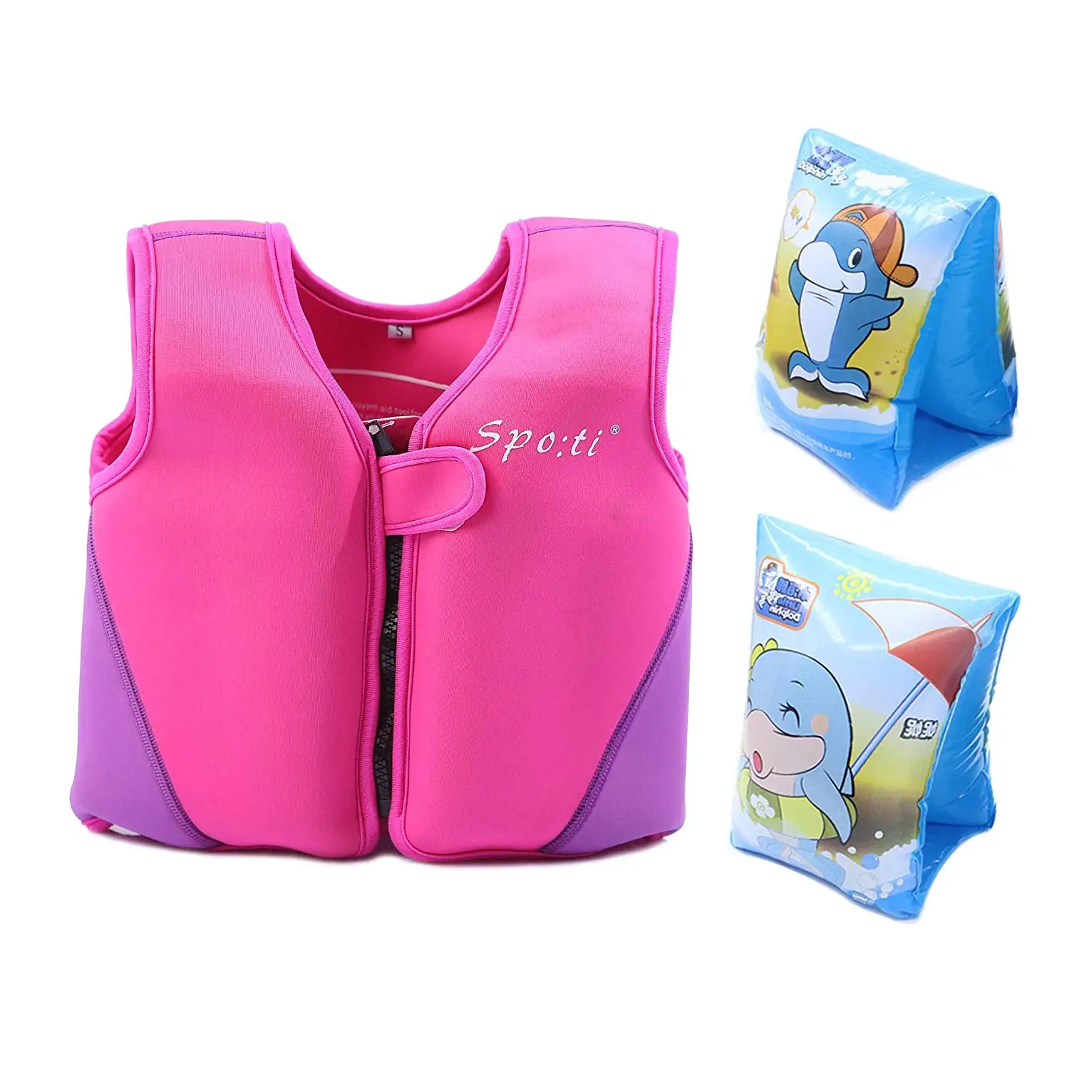 Buy Baby Boys Swim Vest - Genwiss Swim Float, Training Jacket for Baby ...