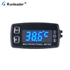 Runleader Waterproof LED Tach Hour Meter Tachometer For Gasoline Marine Outboard Para-motor Trimmer Cultivator Tiller Jet Ski