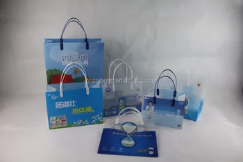 Resealable Plastic Gift Bags Lamoureph Blog Whole Cartoon Handle Pp Plastic Ping Bag With Gift
