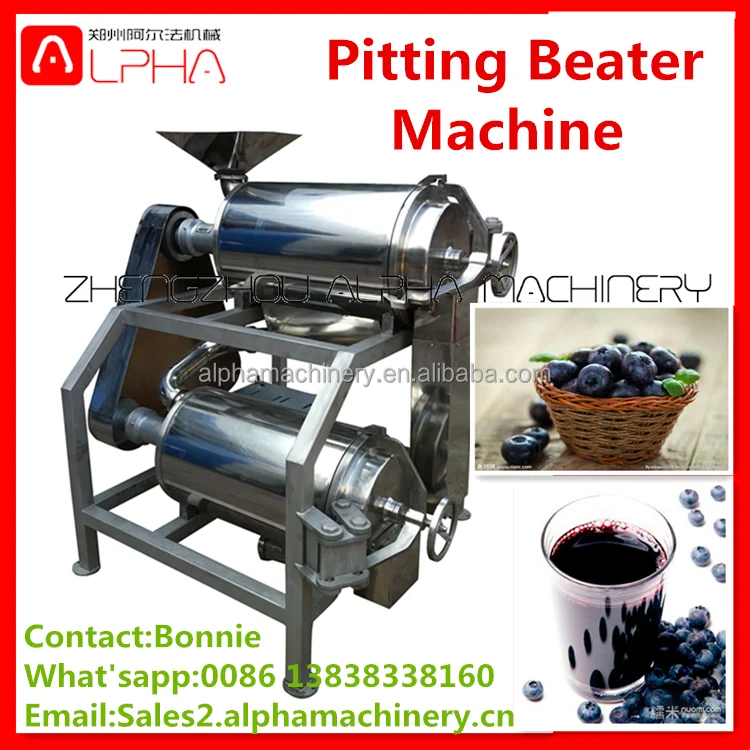 Industrial Fruit Vegetable Puree Machine Separating Pulp And Seed