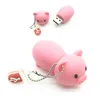 Cute Pig USB 2.0 Flash Drive U Disk to 4GB 8GB 16GB 32GB Memory Stick Pen Drive flash Pen drive driver Pendrive
