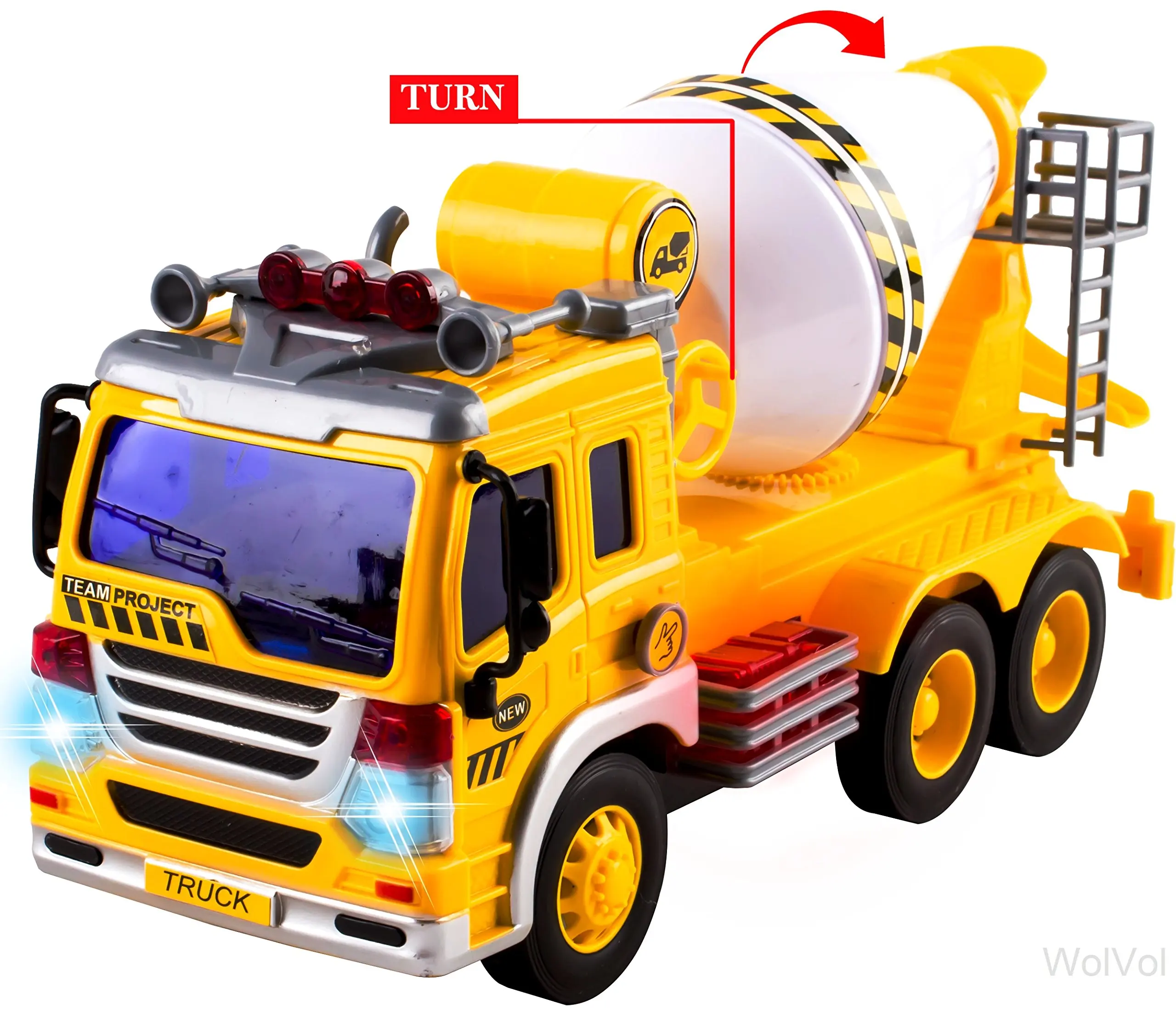 kids toy cement mixer