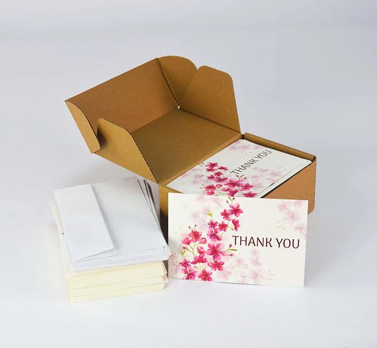 Foil stamping Thank you cards