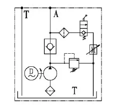 DC 24V hydraulic mini power pack