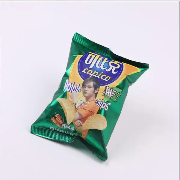 Download Potato Chips Packaging Material/clear Plastic Bag For ... Yellowimages Mockups