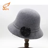 Lady Short Brim Felt Hat Deep Fedora Hat Women Warm Felt Fedora Hat