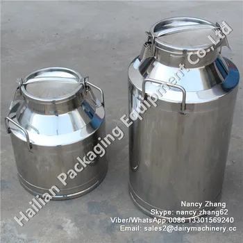 Lockable Type,Sanitary Inox Milk Bucket With 40 Litre - Buy Milk Bucket ...