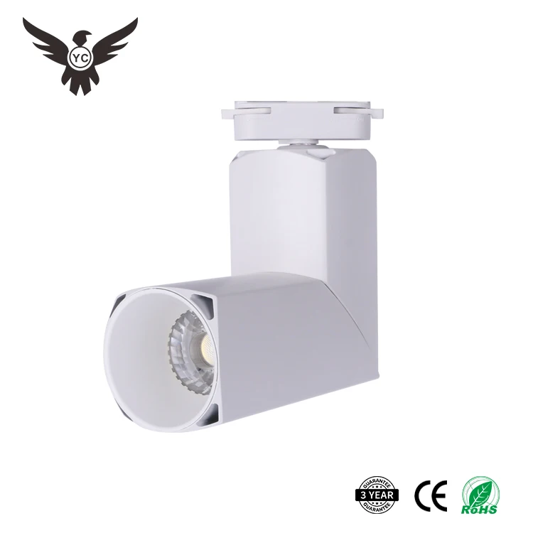 Cheap Modern White 18W Dimmable Magnetic Rail Ceiling Lamp Cob Led Track Light Track Spotlight