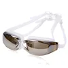 Newly Style Waterproof Non-Fog HD Swimming Goggles Swim Glasses Adjustable Strip