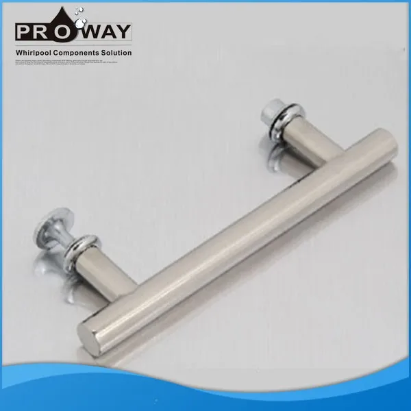Bathroom Sliding Glass Shower Door Knobs Chrome Square Door Handles