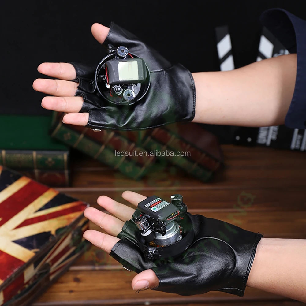 High Quality Vortex Laser Gloves Auto Green Red Rotating Vortex Led