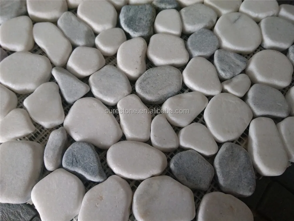 De Mármol Natural Material Antideslizante Pebble Piedra De Terminar De