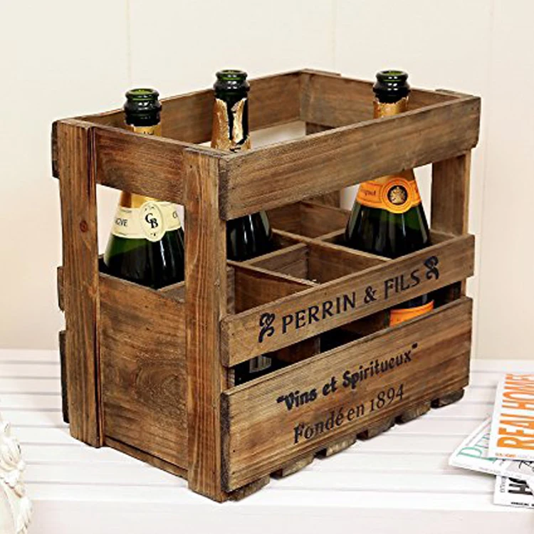 Ящики для вина деревянные