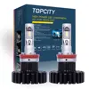 Topcity automatic car parts LED Headlamp 80W 6000LM H8/H9/H11 9012 H1 H7 car led headlight conversion kit