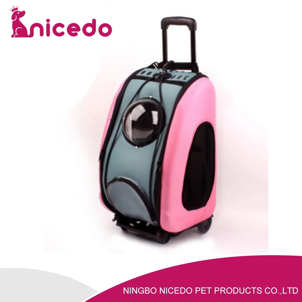 bubble cat carrier on wheels