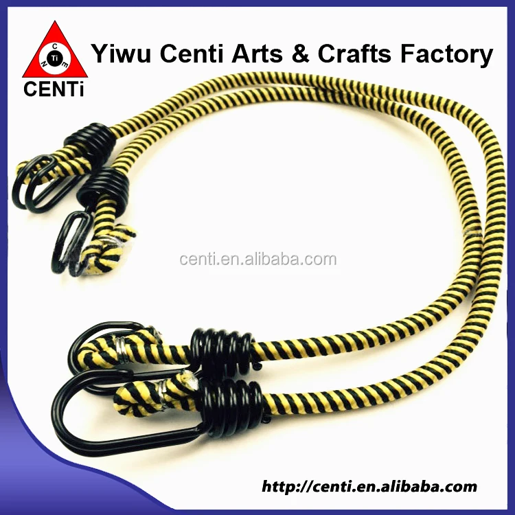 Factory Made Strong Elastic Bungee Packing Cord With Double Hooks Buy