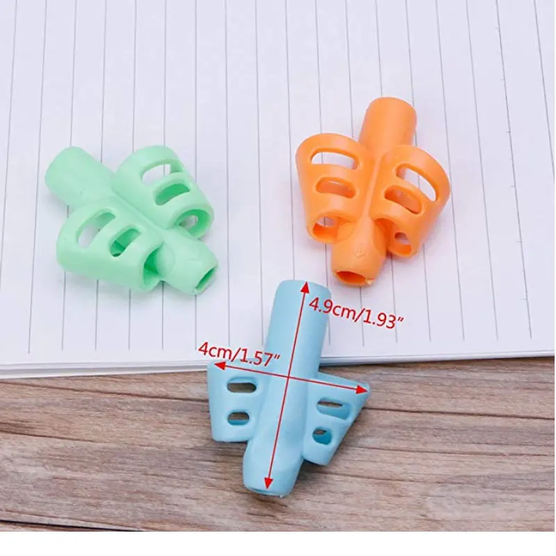 Silicone Pencil Grip Writing Aid Grip Posture Correction Tool Home Storage