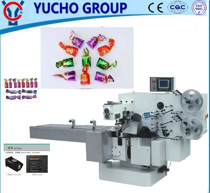 Peanut Candy Packaging Machine|pillow Type Chocolate ...