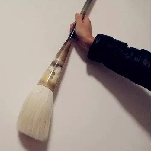 huge makeup brush