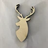 Indoor Wood Christmas Tree 3D Deer Head Decoration