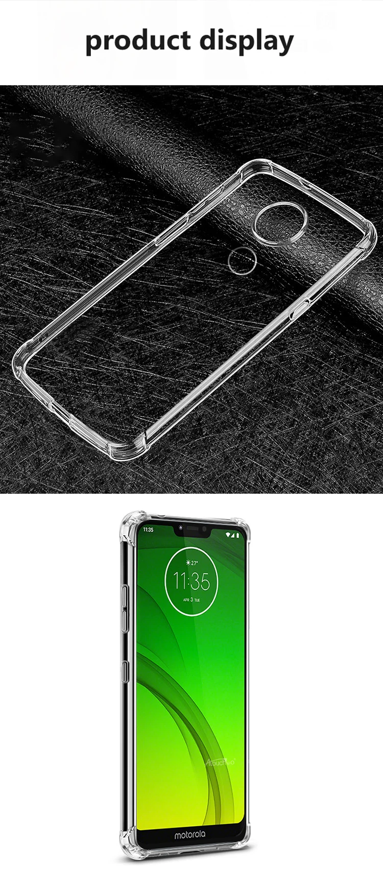 For Moto G7 Power case clear back cover for Moto G7 Play G7 Plus G7 Power phone case