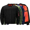 Latest burst custom high quality mens nylon waterproof ma 1 flight bomber jacket