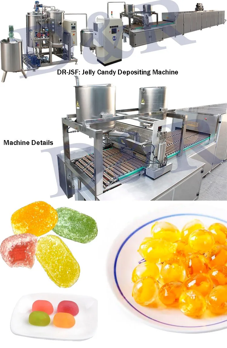 Small Jelly Candy Making Machine With Ce Certificate,Professional Jelly