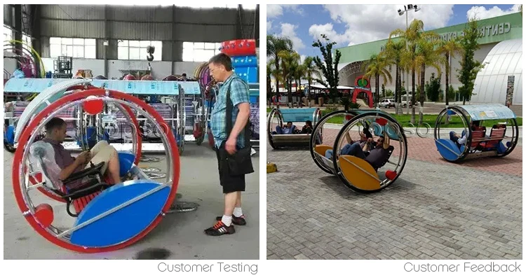 360 degree rolling car