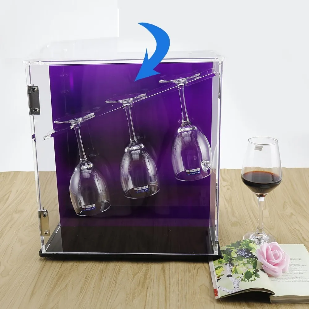 Acrylic Wine Storage Box Storage Rack Acrylic Wine Bottle