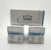 CE ISO certified USP6/0~USP2 RUNTE SILK braided non-absorbable surgical suture with needle of varied thread and needle shape
