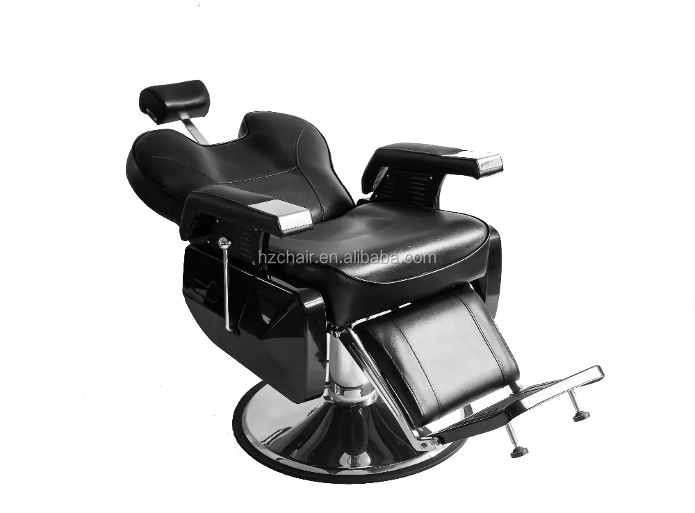 Black Barber Chair With Nice Design;hot Sale Men's Barber Chair