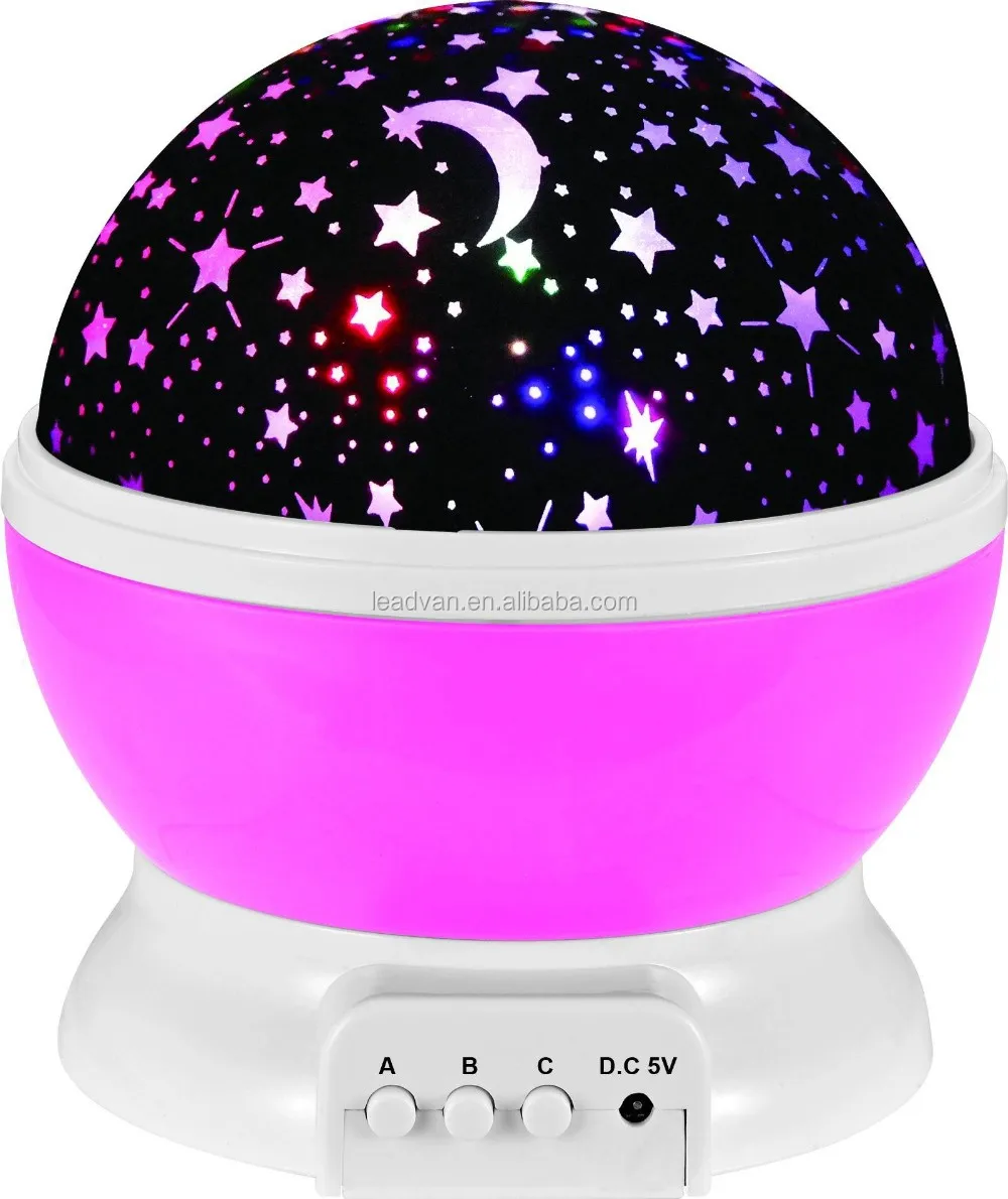 Sun And Star Light Projector Night Light 360 Degree Romantic Room Rotating Cosmos Star Projector Perfect For Kids Bedroom Buy Projector Night