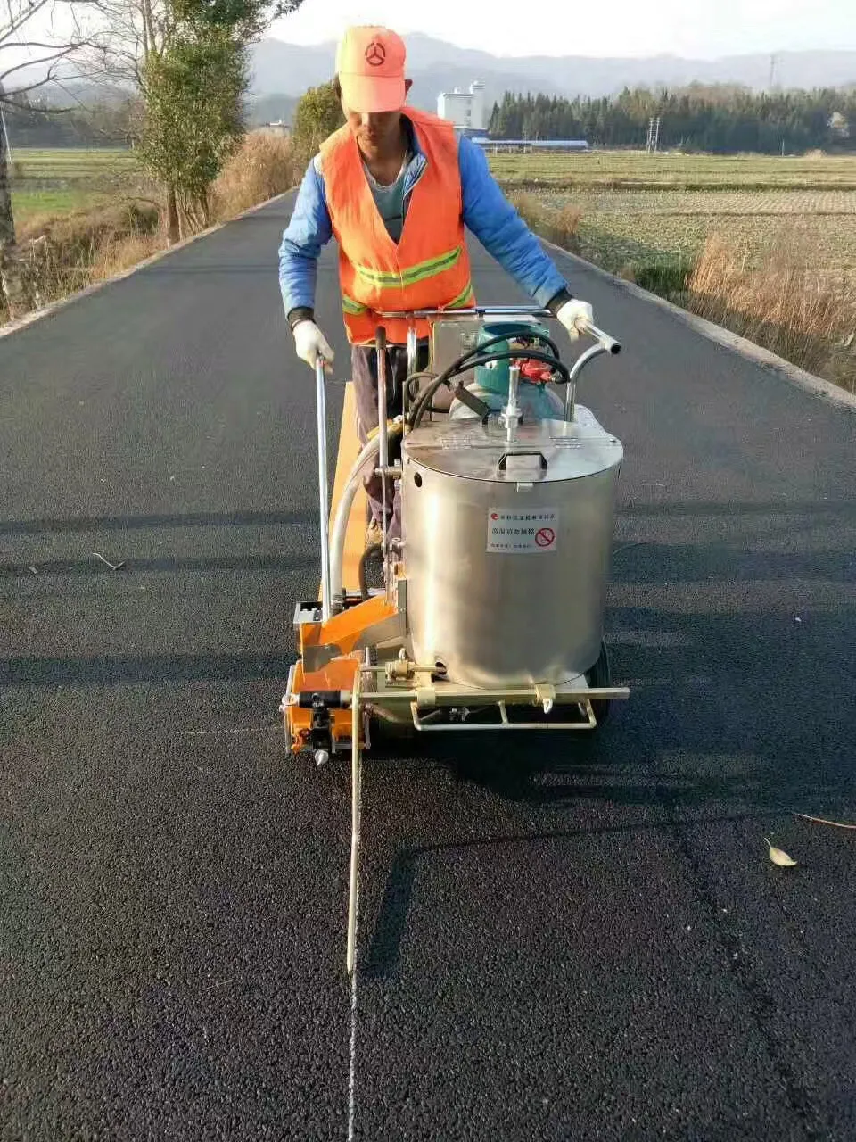 Handpush Thermoplastic Road Marking Paint Applicators Buy Handpush