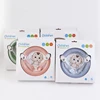Christmas Children Gift Wheat Straw Plastic Baby Tableware Set with Fork Spoon Plate