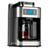 Best selling 10 cup drip coffee maker with grinder LCD display and micro-computer control